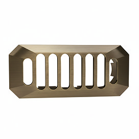 Trafalgar Antique Brass Basin Overflow Grill Cover Insert