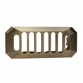 Trafalgar Antique Brass Basin Overflow Grill Cover Insert