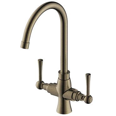 Trafalgar Antique Brass Kitchen Tap