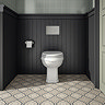 Trafalgar Back to Wall WC Pan - Includes Soft Close Seat