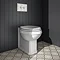 Trafalgar Back to Wall WC Pan - Includes Soft Close Seat