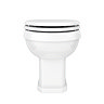 Trafalgar Back To Wall Pan inc. Soft Close Seat  In Bathroom Large Image