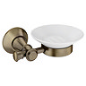 Trafalgar Bathroom 4-Piece Accessory Set - Antique Brass