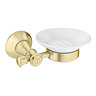 Trafalgar Bathroom 4-Piece Accessory Set - Brushed Brass