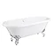Trafalgar Bathroom Suite - Washstand, Toilet and Bath - Chrome
