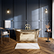 Trafalgar Polished Brass 1700 x 710mm Double Ended Roll Top Slipper Bath