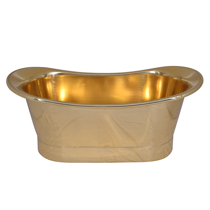 Trafalgar Brass 1700 x 710mm Double Ended Roll Top Slipper Bath