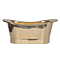 Trafalgar Brass 1700 x 710mm Double Ended Roll Top Slipper Bath