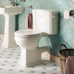 Trafalgar Close Coupled Toilet - Excludes Seat