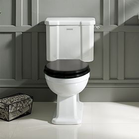 Trafalgar Close Coupled Toilet + Soft Close Seat