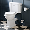 Trafalgar Close Coupled Toilet with Soft Close Seat – Traditional Ceramic WC