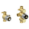 Trafalgar Concealed Individual Diverter + Thermostatic Control Shower Valve
