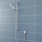 Trafalgar Concealed Individual Stop Tap + Thermostatic Control Valve with Slider Rail Kit