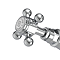 Trafalgar Crosshead Tall Basin Mixer Tap Chrome