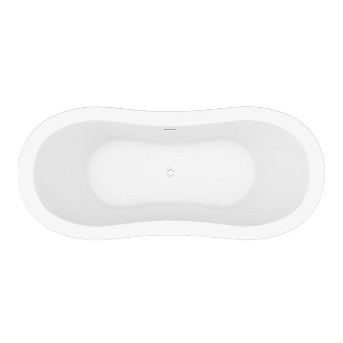 Trafalgar Full Bathroom Suite (WC with 540mm Basin, Full Pedestal & 1685 Double Ended Slipper Bath)