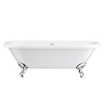 Trafalgar Full Bathroom Suite with (WC with 540 Basin, Full Pedestal and 1695 Double Ended Bath) 