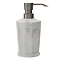 Trafalgar Grey Marble Effect Polyresin Lotion/Soap Dispenser Large Image