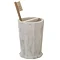 Trafalgar Grey Marble Effect Polyresin Toothbrush Holder  Profile Large Image