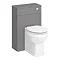 Trafalgar Grey Sink Vanity Unit + Toilet Package  Standard Large Image