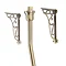 Trafalgar High Level Toilet (Antique Brass) Excludes Seat