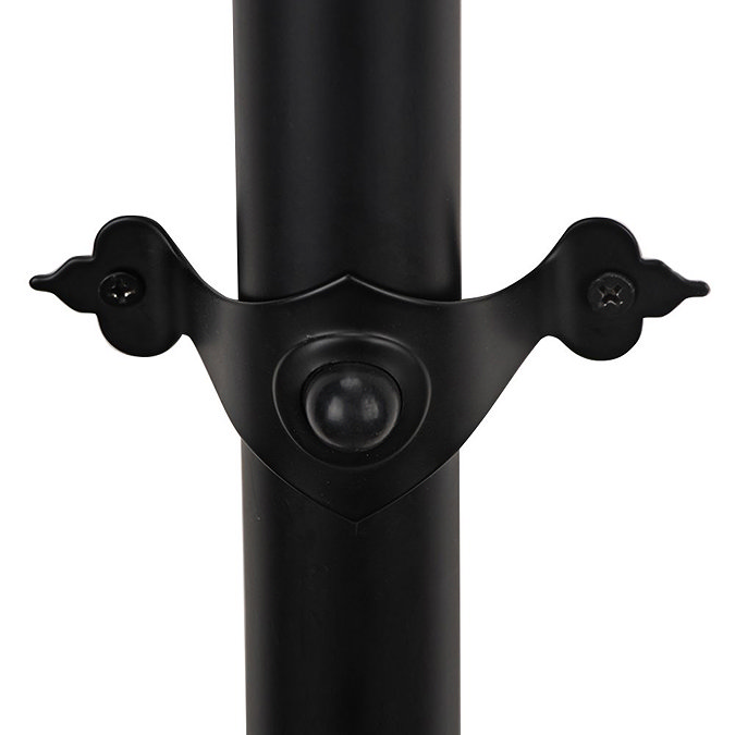 Trafalgar High Level Toilet (Matt Black) Excludes Seat 