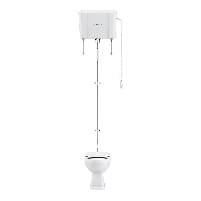 Trafalgar High Level Toilet + Soft Close Seat