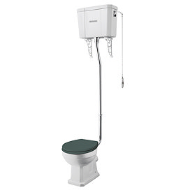 Trafalgar High Level Toilet + Soft Close Seat