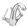 Trafalgar Lever Mono Basin Mixer Tap with Pop-Up Waste - Chrome