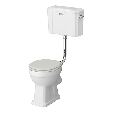 Trafalgar Low Level Toilet + Soft Close Seat