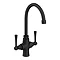 Bower Trafalgar Dual Lever Kitchen Mixer Tap - Matt Black