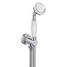 Trafalgar Outlet Elbow with Parking Bracket, Flex & Handset - Chrome
