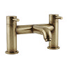 Trafalgar Round Bath Filler Tap - Antique Brass