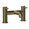Trafalgar Round Bath Filler Tap - Antique Brass