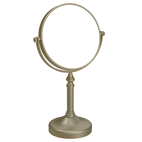 Trafalgar Round Cosmetic Mirror - Antique Brass