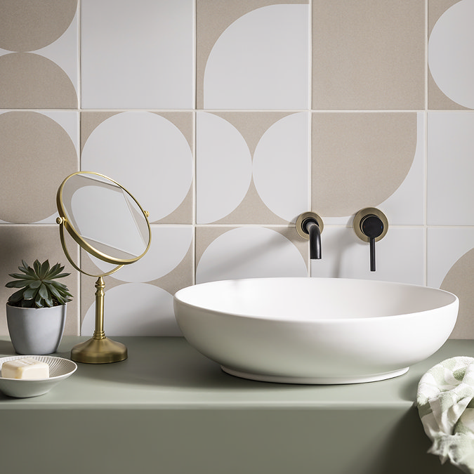 Trafalgar Round Cosmetic Mirror - Brushed Brass