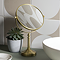 Trafalgar Round Cosmetic Mirror - Brushed Brass