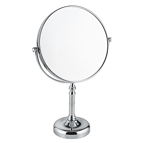 Trafalgar Round Cosmetics Mirror - Chrome