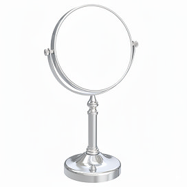 Trafalgar Round Cosmetic Mirror - Chrome