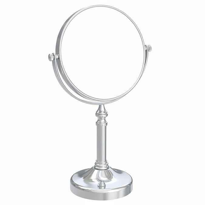 Trafalgar Round Cosmetic Mirror - Chrome