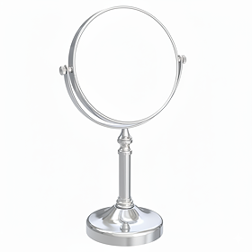 Trafalgar Round Cosmetic Mirror - Chrome