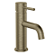 Trafalgar Mono Basin Tap – Round Lever, Antique Brass Finish