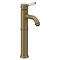 Trafalgar Single Lever Tall Basin Tap - Antique Brass