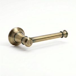 Trafalgar Toilet Roll Holder - Antique Brass