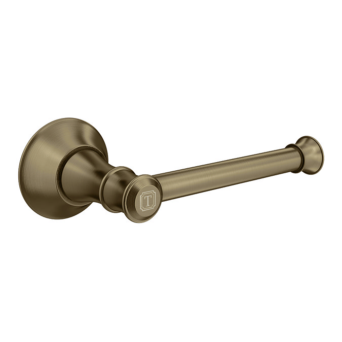 Trafalgar Toilet Roll Holder - Antique Brass