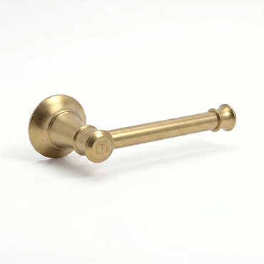 Trafalgar Toilet Roll Holder - Brushed Brass