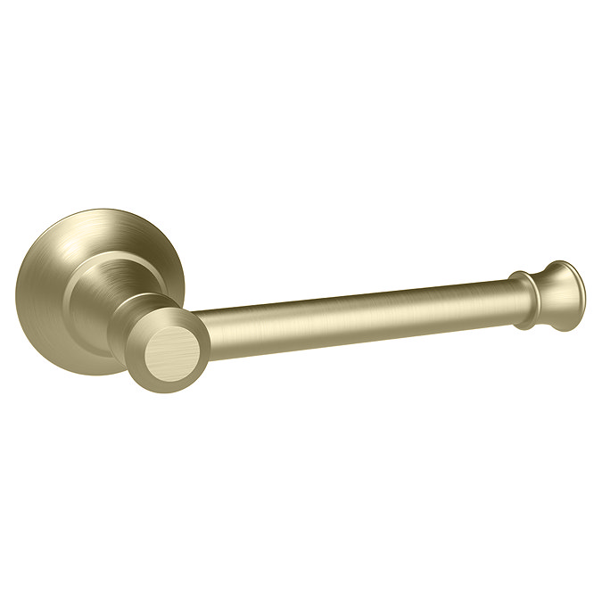 Trafalgar Toilet Roll Holder - Brushed Brass