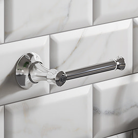 Trafalgar Toilet Roll Holder - Chrome