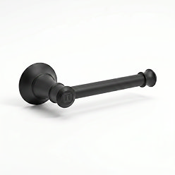 Trafalgar Toilet Roll Holder - Matt Black