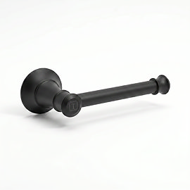 Trafalgar Toilet Roll Holder - Matt Black