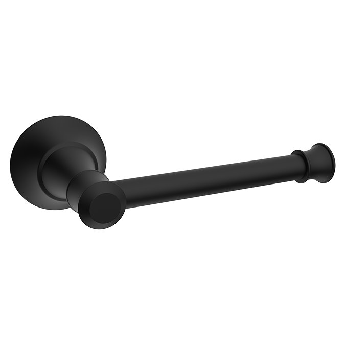 Trafalgar Toilet Roll Holder - Matt Black